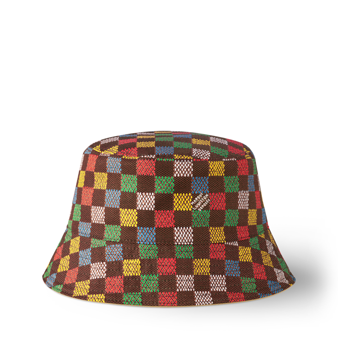 LV Vers Damier Reversible Bucket Hat S00 - Accessories | LOUIS VUITTON